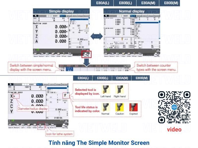 simple monitor screen
